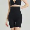 Pantalones control abdomen, cintura alta sin costuras, pantalones adelgazantes que no se enrollan, pantalones levanta glúteos, cintura moldeadora del cuerpo, fuerte efecto adelgazante del vientre, estilo delgado de verano
