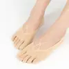 Calcetines de Cinco Dedos para Mujer Verano Delgados de Punta Dividida Transfronterizos Antideslizantes de Malla Transpirables Calcetines Invisibles Venta al por Mayor