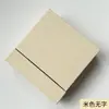 Caja de uñas de moda de nicho en stock logo dorado pendientes collar almacenamiento de joyas caja con cajón de exhibición
