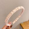 Nova tiara de pelúcia de monstrinho fofo e engraçado, máscara facial, faixa de cabelo amassada para lavar o rosto, clipe de cabelo, tiara de celebridade da internet