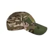 Entrega de una pieza gorra de béisbol camuflaje para exteriores para hombre gorra de béisbol táctica equipo de Fuerzas Especiales sombrero para el sol de verano en stock