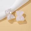 Concha de color estrella oso tridimensional parche medio ABS perla de imitación cuenta suelta parche de aleación accesorios colgantes DIY