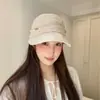 Sombrero Ecuestre Elegante y Fresco para Mujer, Gorra de Moda Versátil de Verano Delgada y Transpirable Que Hace que la Cara se Vea Más Pequeña