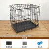Jaula para Perros Teddy Especial para el Hogar Casa de Metal para Perros Tipo Plegable Espacio Grande Interior Jaula para Perros Medianos y Pequeños Jaula Valla para Mascotas