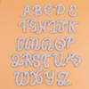 Transfronteiriço strass Inglês Pérola letras pano adesivos acessórios de vestuário DIY saco de roupas costura à mão Letras de pérolas quentes