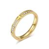 Anillo de Amor Cruzado de Diamantes de Acero de Titanio Amazon Transfronterizo Estilo Unisex para Hombre y Mujer Anillo de Cola de Boda Pulsera