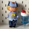 Pingente de boneca batata popular e famoso na internet, 14cm, pingente de mochila, boneca requintada, presente de aniversário, brinquedo de pelúcia fofo