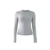 Ropa de Yoga para Mujer para Usar Afuera Primavera y Verano 2026 Nuevos Tops Deportivos de Manga Larga para Entrenamiento, Running, Fitness, Pilates