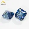 3x 3~10x 10mm bisel cuadrado colección de circón de color caro piedra suelta al por mayor zirconia cúbica sintética