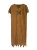 Disfraces Cosplay de Los Picapiedra para Adulto Hombre Fred Barney Hombre Primitivo Túnica Disfraz de Halloween para Role-Playing