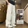 Pantalones Casuales Nuevos de Primavera para Hombre 2026, Corte Holgado, Tallas Grandes, Pantalones de Trabajo Rectos, Modernos y Versátiles HK9610