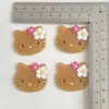 Super Hada Dulce Plumeria Cabeza de Gato Kt Accesorios Tocado DIY Pasador Funda de Teléfono Celular Parche Decoración Agujero Zapato Combinación