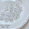 Super fada ins realce alta qualidade superfície de corte cor mágica Cristal contas soltas contas diy colar pulseira feito à mão material acessórios