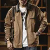 Chaqueta Pesada Americana para Hombre Primavera y Otoño 2026 Nueva Retro Guapo Ropa de Trabajo Acolchada Marca de Moda Superior