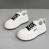 [Personalizado] Hy8001 Nuevos Zapatos Blancos 2025 para Mujer Primavera, Verano y Otoño Estilo Coreano Transpirables y Versátiles Casual Estudiante