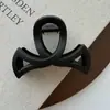 Nuevo Clip de Pinza con Moño Calado Estilo Coreano, Clip para Cola de Caballo Alta de Una Línea, Pinza para el Cabello Simple, Accesorio para el Cabello Pinza Tiburón de Gama Alta