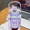 Copo de Água Estudante Autenticado Original Sanrio, Bonito, Copo Térmico de Dupla Bebida de Grande Capacidade, Copo de Água Esportivo Conveniente para Transportar