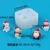 Molde de Silicona para Hornear DIY, Casa de Cabina, Castillo, Deslizante, Vela, Aromaterapia, Adornos de Escritorio, Molde de Silicona