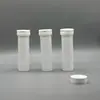 Suministro Directo de Fábrica Botella de Plástico de Tapa abatible de 100 ml para Pastillas Efervescentes, Botella de Empaque para Pastillas con Azúcar, Material PE, Descuento por Gran Cantidad