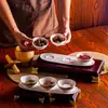 Louça de Cozinha Chinesa Prato de Petisco Prato Pequeno de Hotel Prato Três Sabores Prato Pequeno Pré-refeição Prato Especial Prato Frio de Mesa Aperitivo