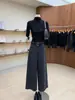 Camiseta lisa minimalista versátil de manga três quartos estilo coreano para dama elegante gola semimangá ombro normal ombro a ombro elástico modelagem slim