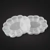 Caja transparente de girasol con 13 compartimentos, caja de plástico para cuentas, nuevo producto creativo para guardar perlas para decoración de uñas, aretes, anillos y cuentas