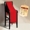 Venta Directa de Fábrica de Bufandas Rojas Chinas para Reuniones Anuales con Bordado e Impresión de Logo Personalizado para Actividades Grupales y Ceremonias de Apertura