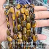 12x16 Piedra Natural Ágata Cristal Ovalado Planas Cuentas DIY Pulsera Collar Accesorios de Joyería Cuentas Semi-Terminadas Mayoreo
