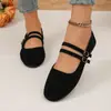 Verão 2026 Novo Comércio Exterior Tamanho Grande Feminino Casual Confortável Bolinhas Moda Roupa Externa Sandálias com Tira de Fivela Tamanho Único Serve na Maioria