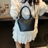 Bolso Bandolera Nuevo de Moda para Mujer, Elegante Bolso Cubo de Color Sólido, Simple 2025 Transfronterizo para el Trabajo
