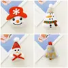 Navidad Bricolaje Algodón Felpa Muñeco de Nieve Reno Papá Noel Pasador Tocado Zapatos Calcetines Bolsa Accesorios Accesorios Decorativos