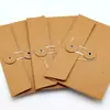 Sobres de Papel Kraft al por Mayor Bolsas para Archivos Bolsas de Almacenamiento Envolventes Sobres para Cartas de Amor Bolsas de Material Estilo Bolsillo para Archivos Se Pueden Estampar en Caliente