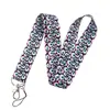 Órganos Humanos Cráneo Ojos Lanyard para Teléfono Celular Cuerda Larga para Cuello Moderna Fuerte y Duradera Tendencia Personalizada Lanyard de Poliéster