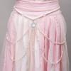 Cadena de Cintura Hanfu Borla Larga Cinturón de Perlas Cuello Tan Falda Recta de Pecho y Cintura Accesorios Hechos a Mano Estilo Tang Estilo Song Retrato Estilo Antiguo