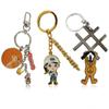 Colgante de Llavero de Metal Personalizado con Logotipo Personalizado Etiqueta de Llave Pintada Personalizada con Pegamento Etiqueta de Llave de Dibujos Animados