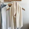 Bufanda de Mezcla de Lana para Otoño e Invierno para Mujer, Versátil Azul, Cálida, Larga, Braga para el Cuello, Elegante Casual, Decoración de Lana, Sencilla
