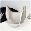 Bolso de Mano Transfronterizo de Moda Nueva, Estilo de Nicho para Salir, Bolso de Media Luna Retro Chic, Bolso de Hombro/Axila de Alto Valor para Mujer
