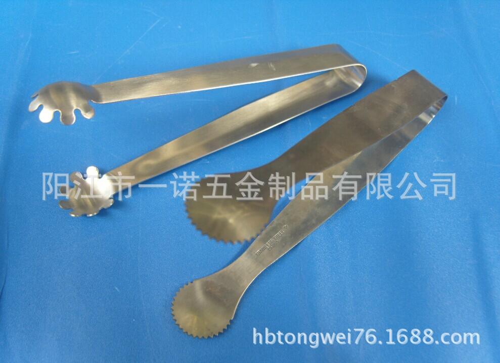A-008SC不锈钢鱼生夹冰夹食品夹面包夹食物夹茶夹海鲜夹.