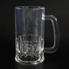 Dongguan 360ml Transparente Marca Plástico como Taza de Cerveza Mango Taza de Plástico 12oz Imitación Vidrio Taza Regalo de Vacaciones