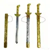 Espadas de Juguete de Madera Culturales y Creativas de Área Escénica, Armas Antiguas, Espadas de Guerrero de Juguete Retro, Espadas Qinglong, Accesorios para Representaciones Teatrales