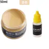 Tinta de Couro para Reparo e Coloração de Artigos de Couro, Bolsas de Couro, Sofás, Sapatos de Couro, Reparo de Danos na Pintura, Creme Restaurador de Cor para Roupas de Couro Genuíno