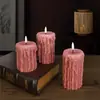 Vela de Pilar de Cúpula de Lágrima Xiongwei Molde de Silicona Integrado Fabricación de Luz LED Doble Uso Encendido Molde de Silicona