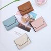 Cartera de estilo coreano de gran venta transfronteriza, monedero multifuncional simple multicolor de alta gama para mujer, cartera para mujer