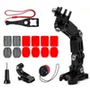 Suporte de Queixo para Capacete Câmera de Ação Gopro Capacete Full-Face de Moto Pedra Sombria Suporte de Moto Suporte de Queixo