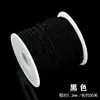 Corda Elástica Elástica de Núcleo Cacheado Médio Pulseira Elástica Feita à Mão Corda de Pulseira de Contas Corda de Contas para DIY Pulseira de Linha de Contas Budistas Resistente ao Desgaste Atacado
