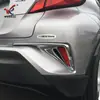Adecuado para Toyota Chr Cubierta de Marco para Luz Antiniebla Trasera Modificada Nuevo Marco para Luz Antiniebla Trasera de Maletero Chr Parche para Parachoques