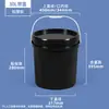 Balde Transpirable de Grado Alimenticio para Vino de Arroz de 18L Balde para Materia Prima de 25L 30kg Balde de Plástico Sellado Vacío para Encurtidos de 50kg