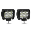 Fornecimento Direto da Fábrica Luz de Trabalho 4 Polegadas 4 Fileiras 72W Holofote Barra de Luz Led Carro Veículo Off-Road Teto Para-choque Dianteiro Holofote