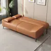 Sofá Sala de Estar Apartamento Pequeño Multifuncional Plegable Habitación de Alquiler Sofá de Tela para Dos o Tres Personas Dormitorio Sofá Cama de Doble Propósito