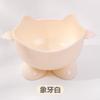 Tazón para gato mascota tazón protector de cuello tazón diagonal tazón para comida para gato tazón para arroz para gato tazón liofilizado utensilios para mascotas tazón para mascotas fábrica en stock